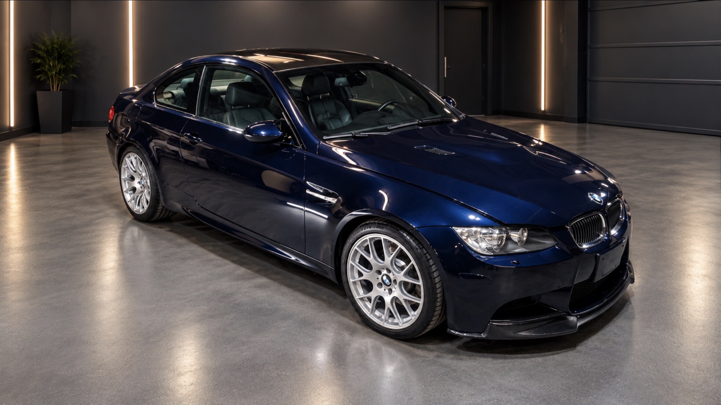 After view 1 of Blue BMW M3 detailing job in Alexandria, VA